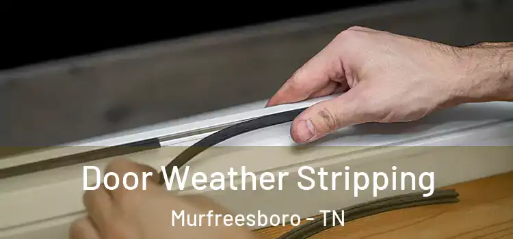 Door Weather Stripping Murfreesboro - TN