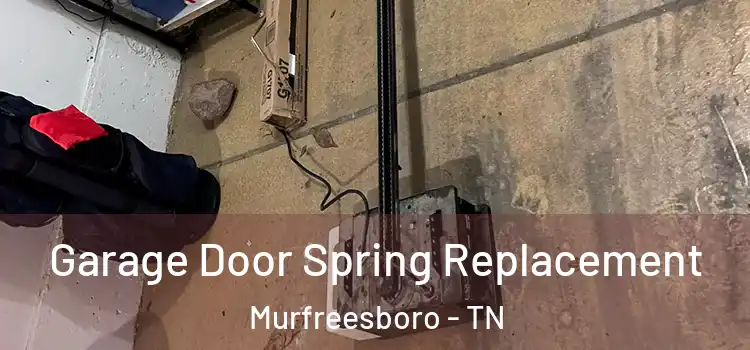  Garage Door Spring Replacement Murfreesboro - TN