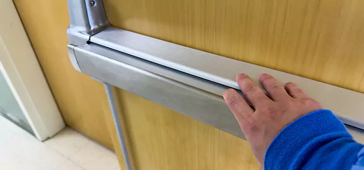 Installing a Push Bar on a Door Murfreesboro
